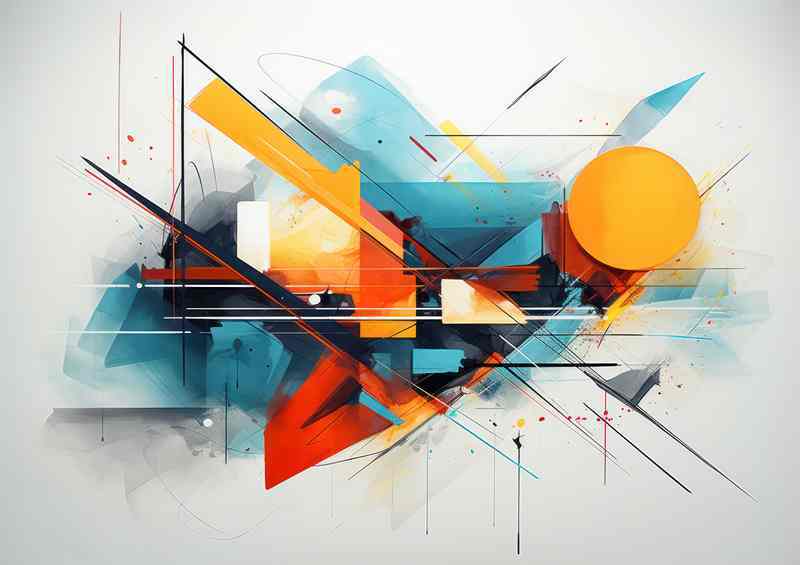 Abstract Color Innovations Shapes that Redefine Art