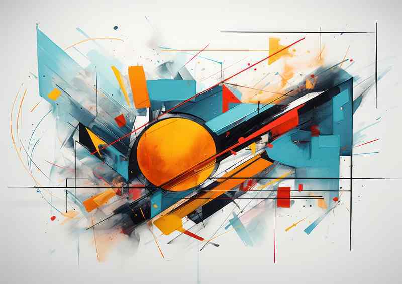 Abstract Color Mysteries Imaginative Shapes