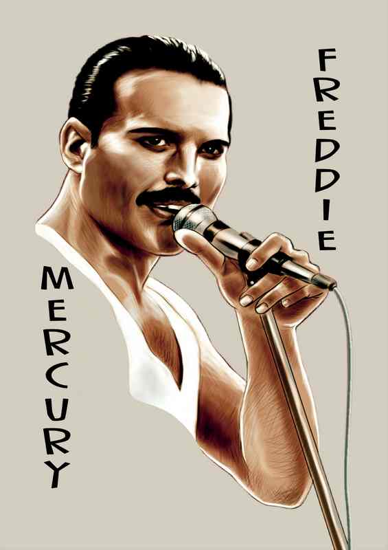Freddie Mercury Art