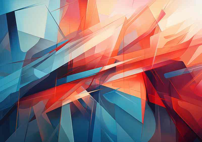 Abstract Color Odyssey Blues And Hues