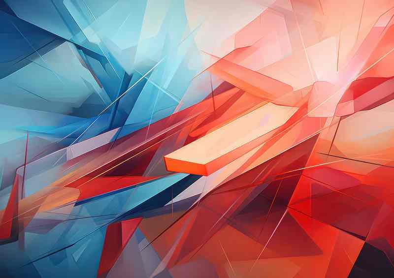 Abstract Color Odyssey Shape And Form