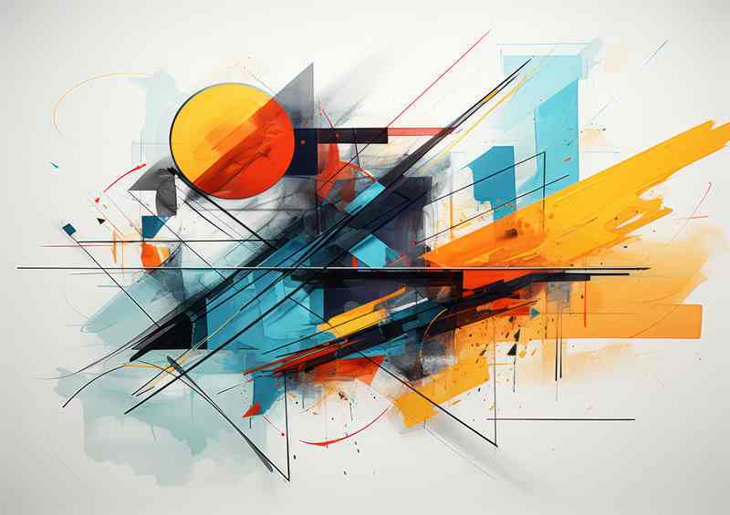 Abstract Color Realities Shapes that Reshape Perception