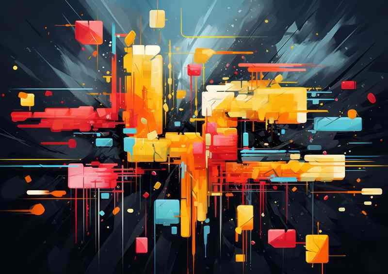 Abstract Color Wonders In All Shapes