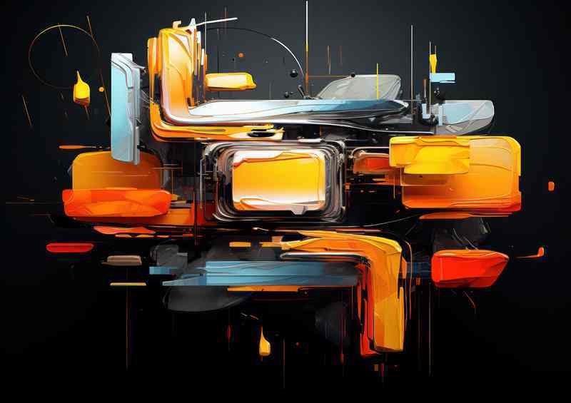 Abstract Color Wonders Just The Right Colours