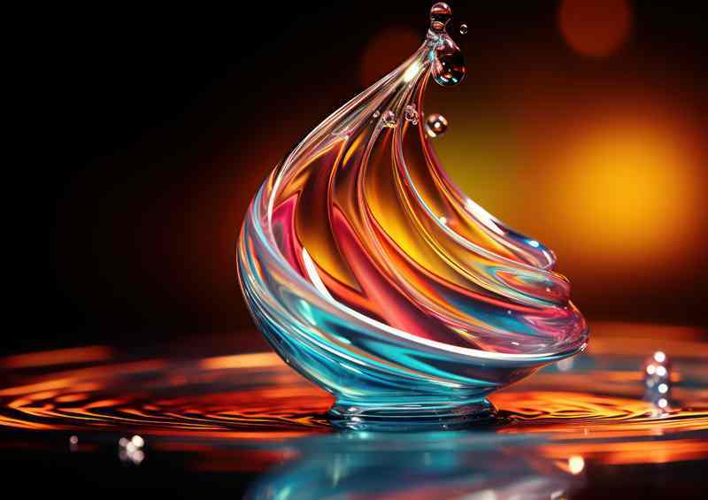 Colorful Abstract Universe Fantasy Swirl