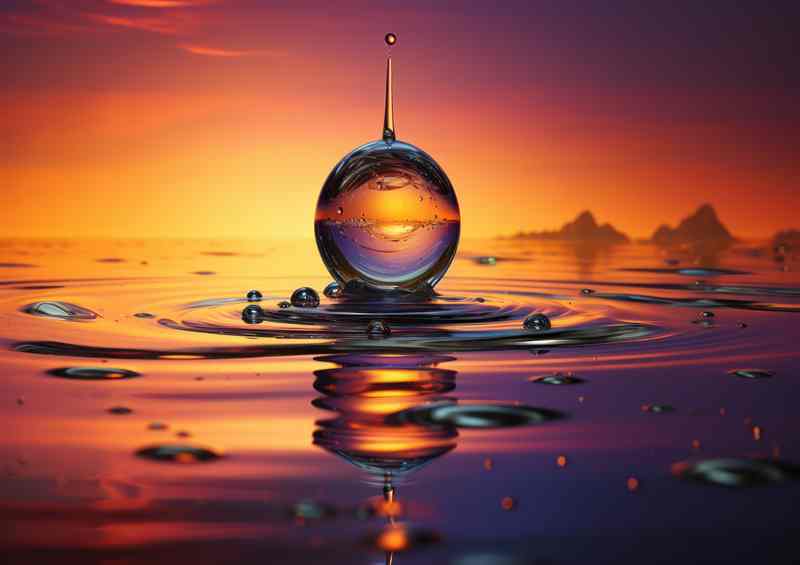 Colorful Abstract Universe Power Of Water