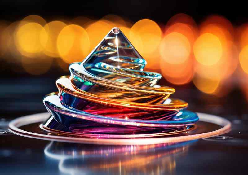 Colorful Abstract Universe The Mountain Droplet