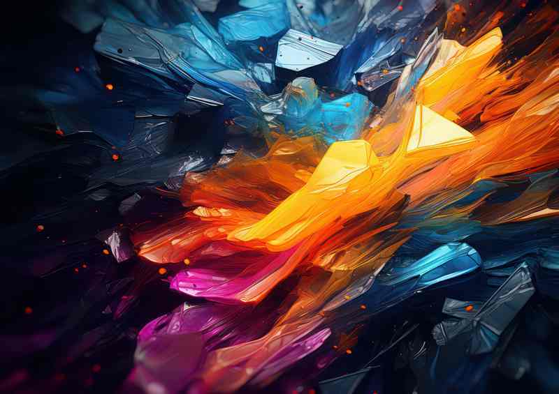 Colorful Abstract Journey