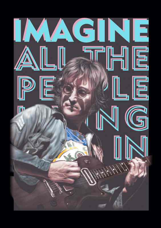 Imagine John Lennon All the people