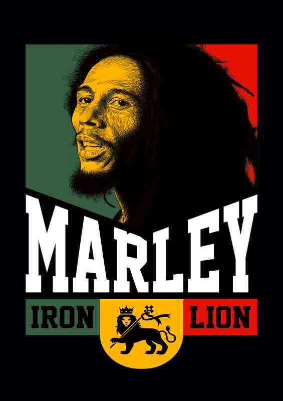 Iron LIon Rasta Bob Marley Music