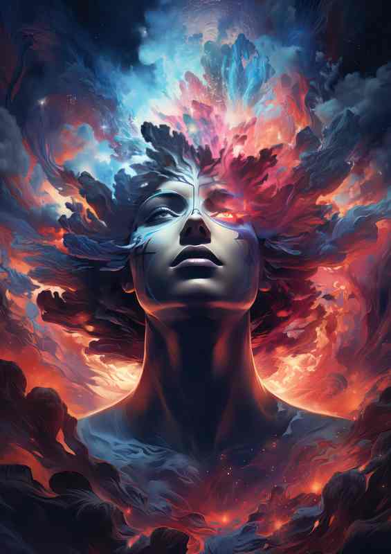 Mind Subconscious Metal Poster