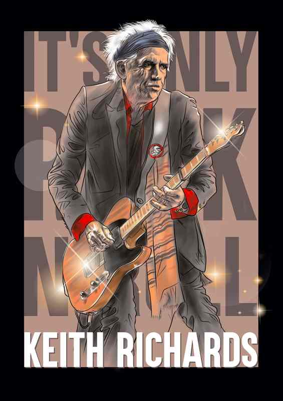 Keith Richards Its Only Rock And Roll
