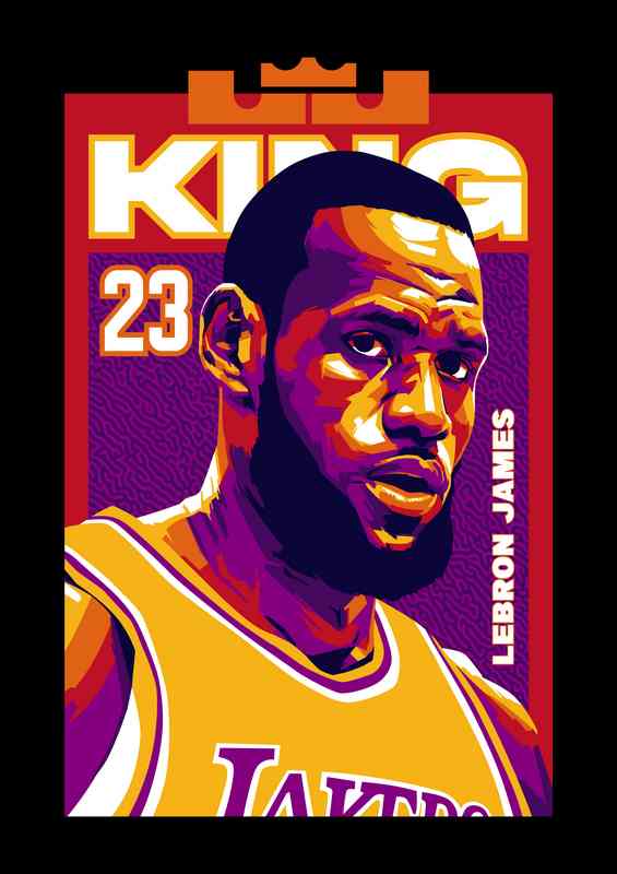 King Lebron james basketball
