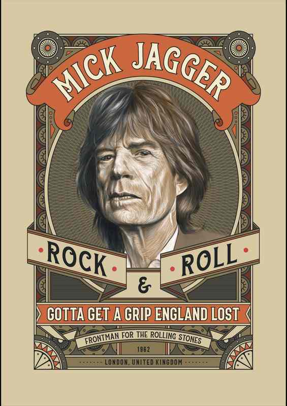 Mick Jagger Just Rock And Roll