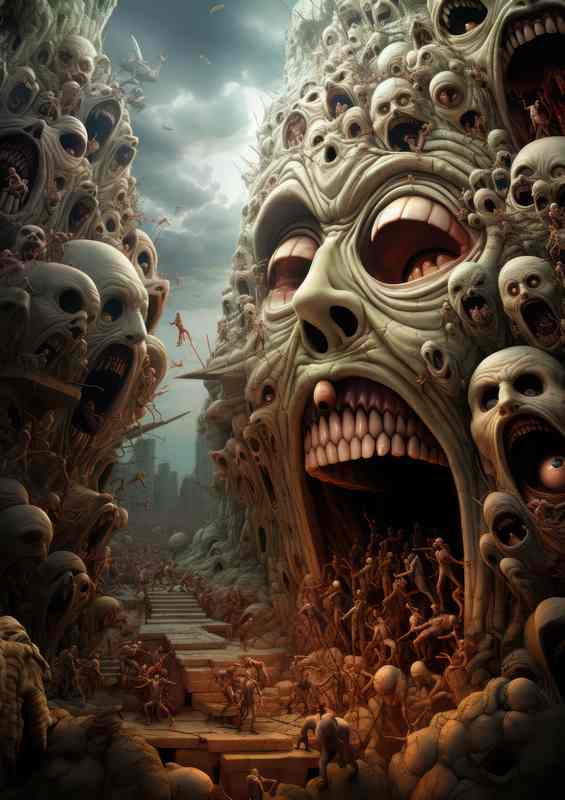 Whimsical Worlds Metal Poster