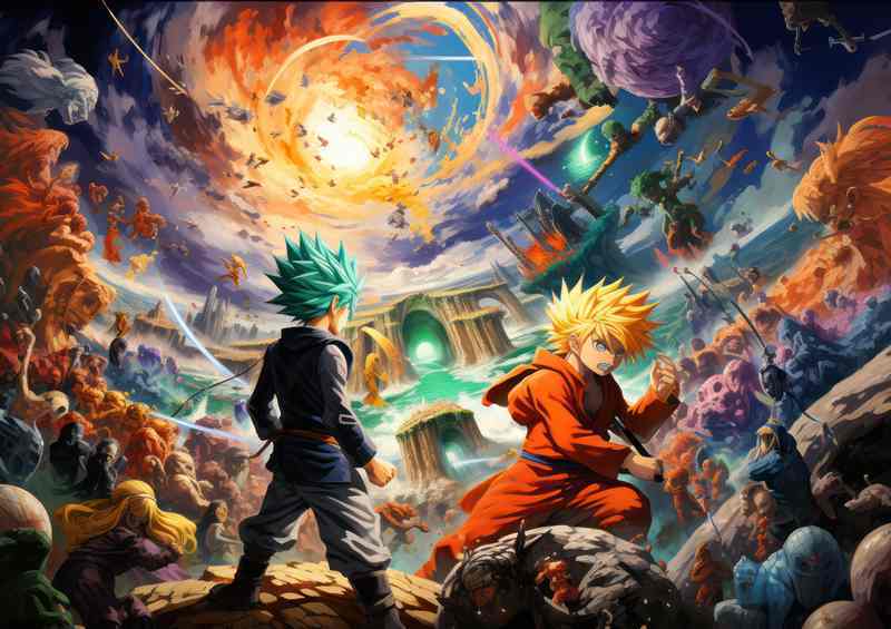Naruto vs Dragon Ball ninja storm