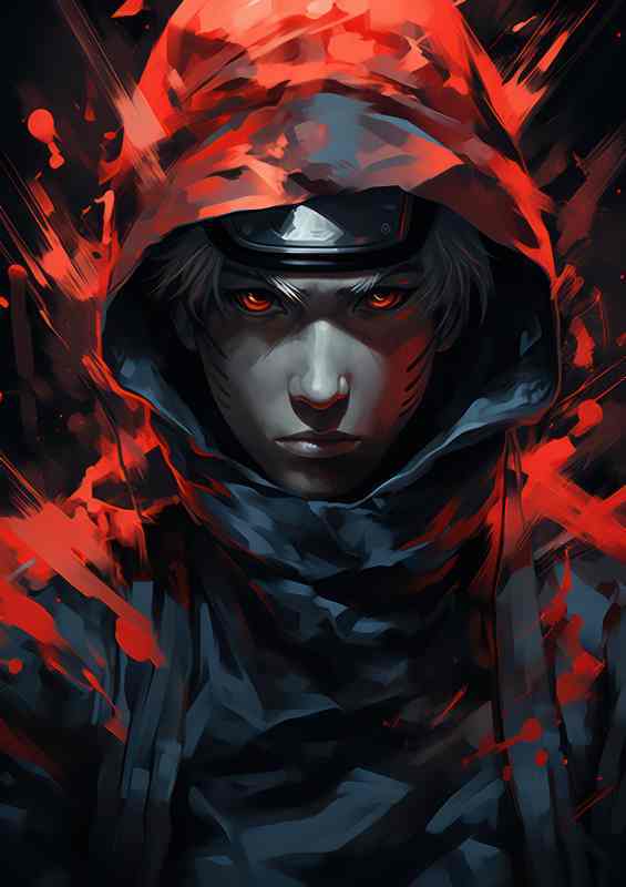 Naruto wretched reds Anime style