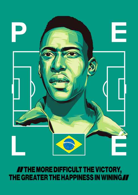 Pele Football Player