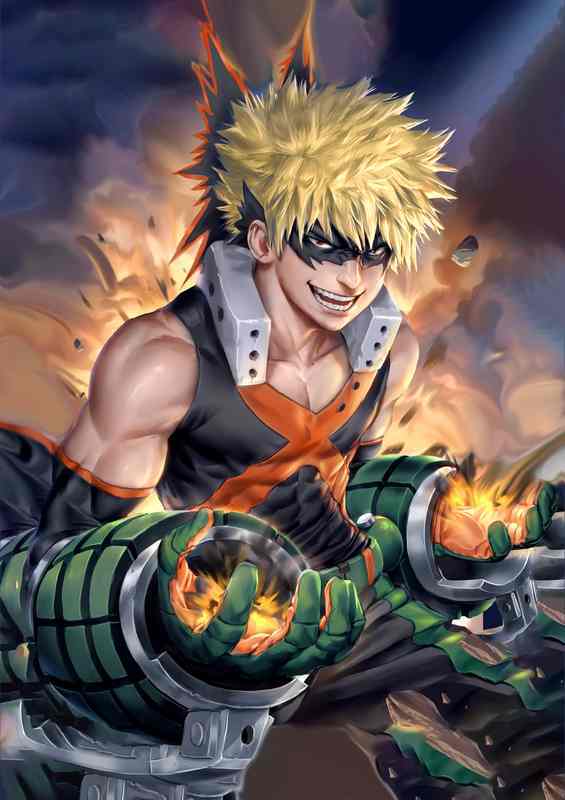 Bakugous Fiery Imagination A Fanart Journey