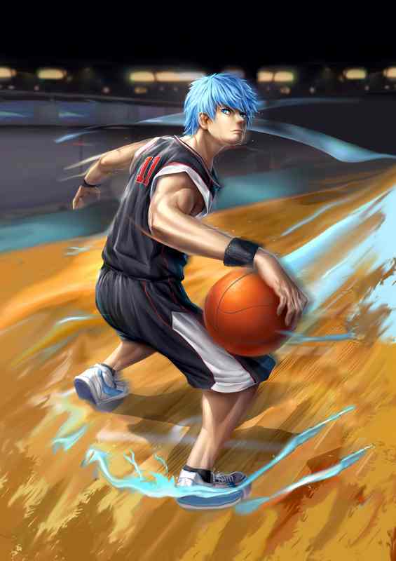 Kuroks BBall Adventure Metal Poster