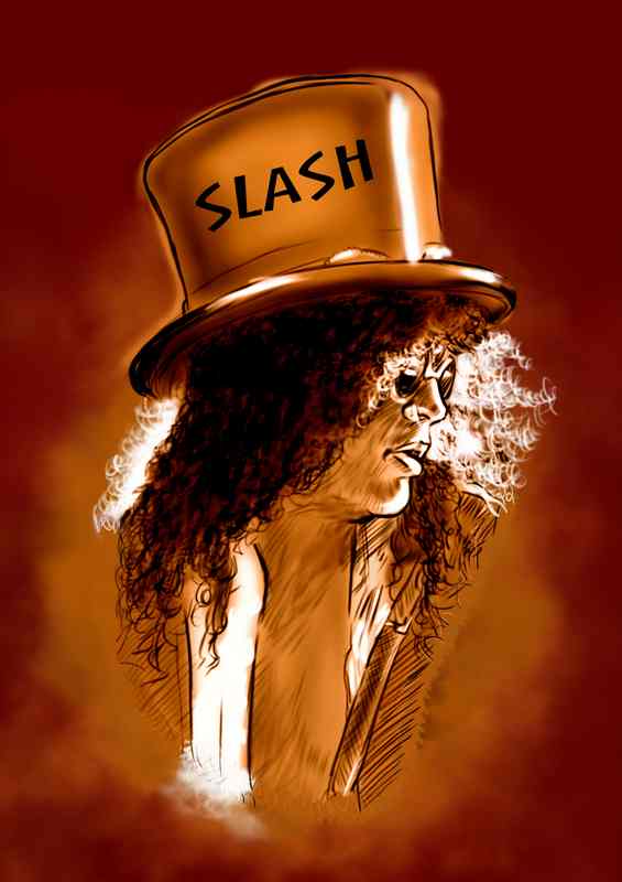 Slash guns and roses Art