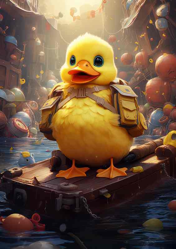 Baby Duck the exploror on a adventure