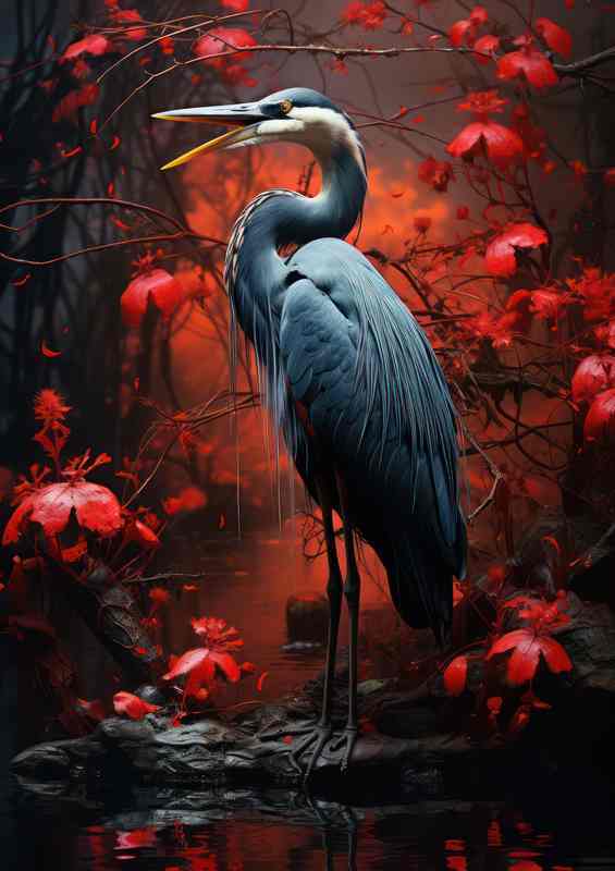Dawning Beauty Herons in the Early Light