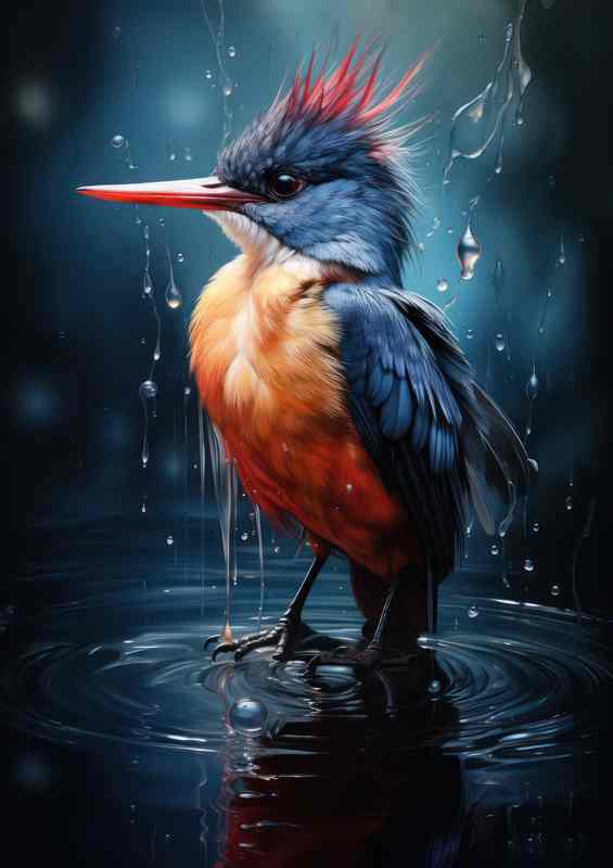 Jewels of the Waterways Kingfishers in their Habitat