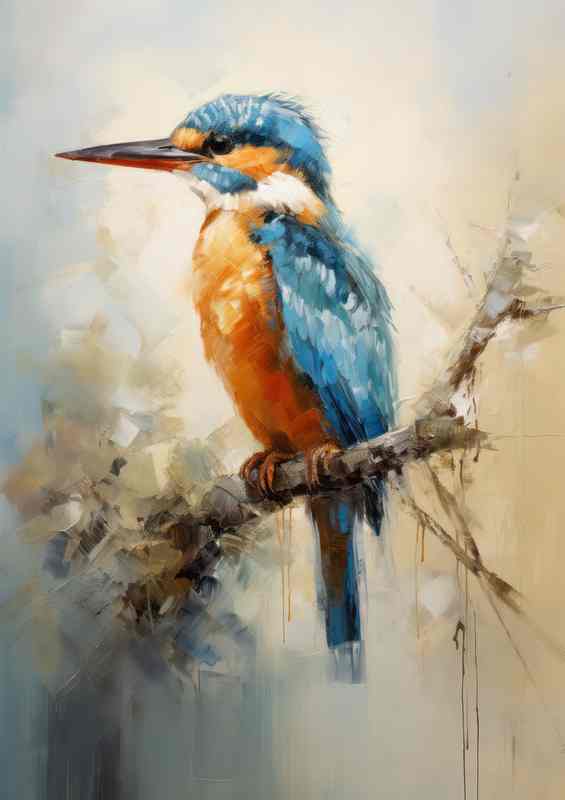 Perched for the Hunt Kingfisher Birds in Action