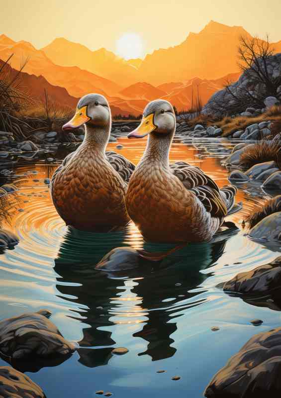 The Intriguing Behavior of Ducks