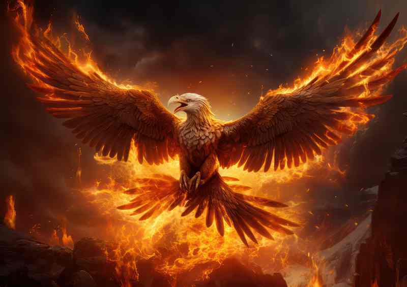 Phoenix Metal Poster