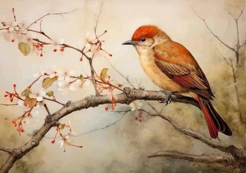 Perched and Proud The Grace of Birds on Branches