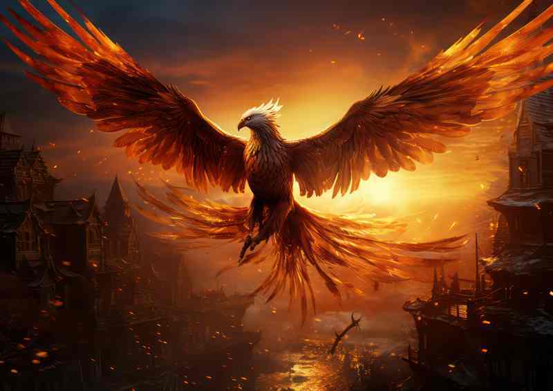 Phoenix Rising from the Ashes An Icon of Resilience