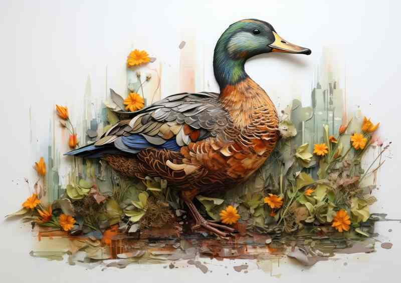Quackers on Terra Firma Ducks on Land