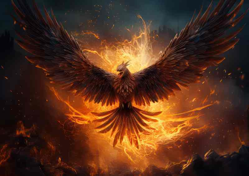 The Phoenix Rising A Tale of Rebirth and Renewal