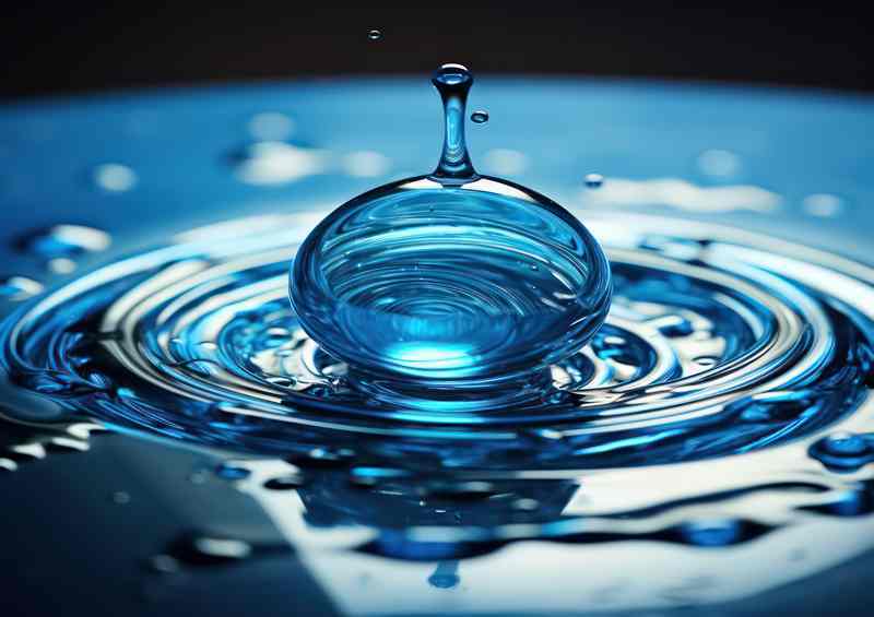 Droplet Hitting The Water
