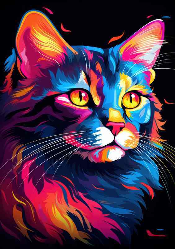 In Living Color The World of Colorful Cat