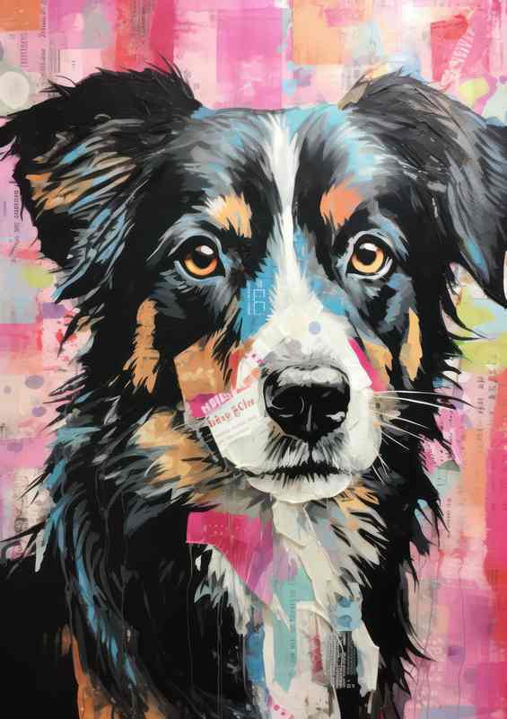 Lisa the Sheepdog with a nice background