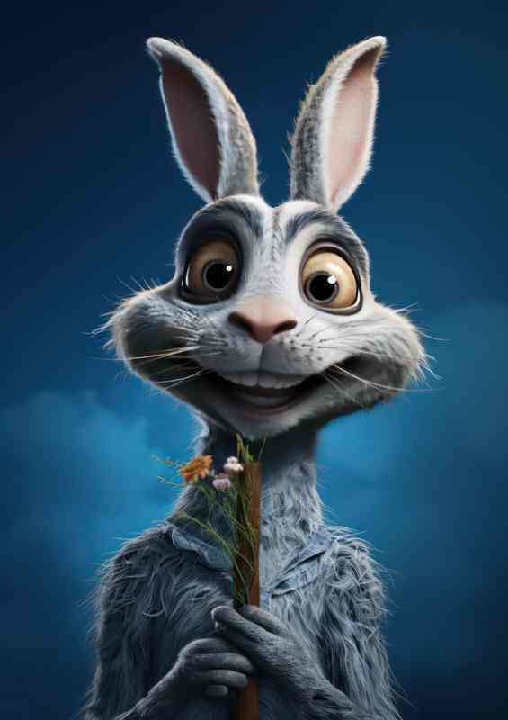 Mad as a crazy rabbit