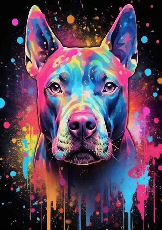 Pitbul Splash Art great colours