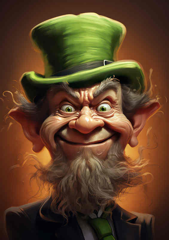 Whimsical Wonders The World of Cartoon Leprechauns