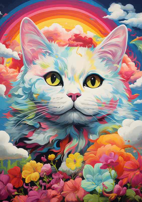 Rainbow Cats The Stunning Colors of the Feline World