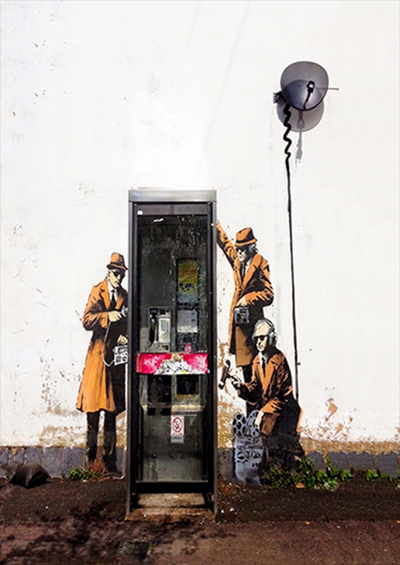 Telephone booth spies