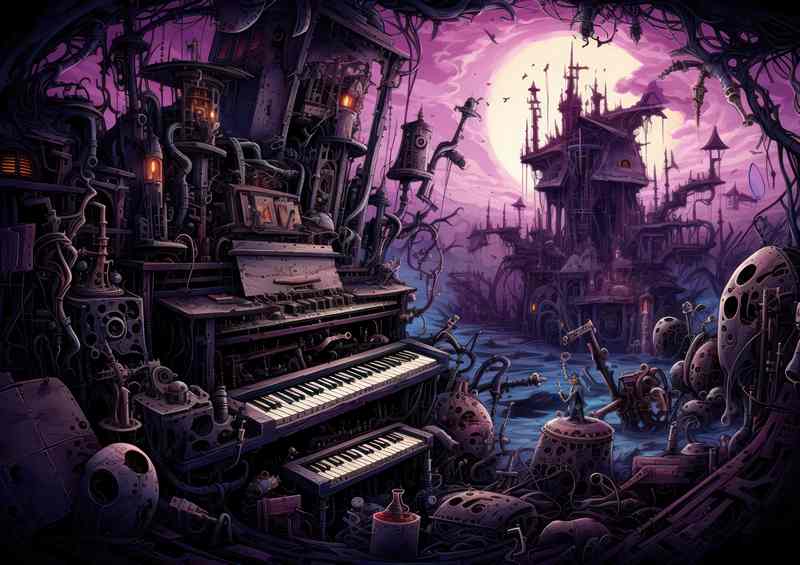 The artists music doodled Jazz Organ Jams