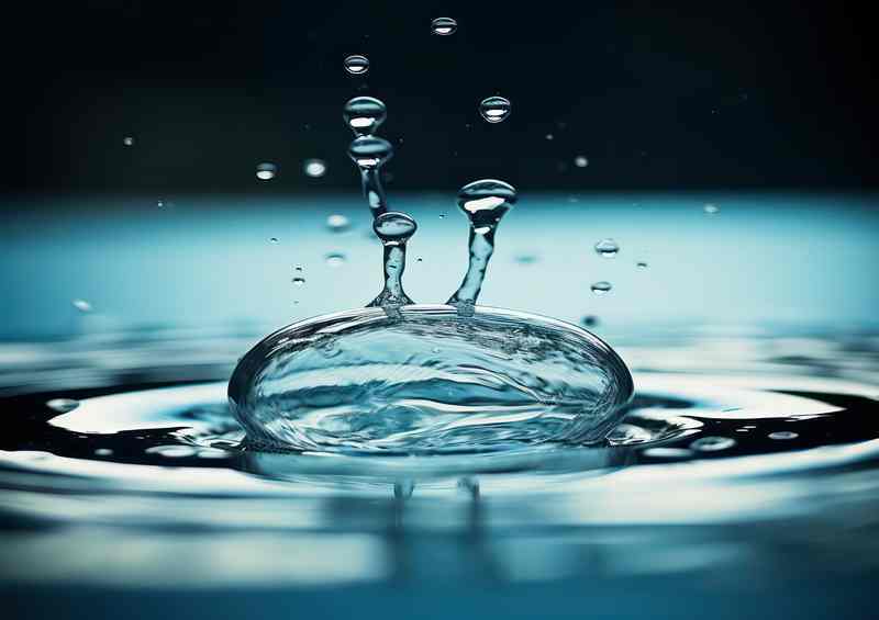 Just Water Droplets