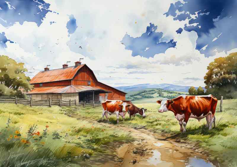 armstead Charm Cows as Icons of Rural Life