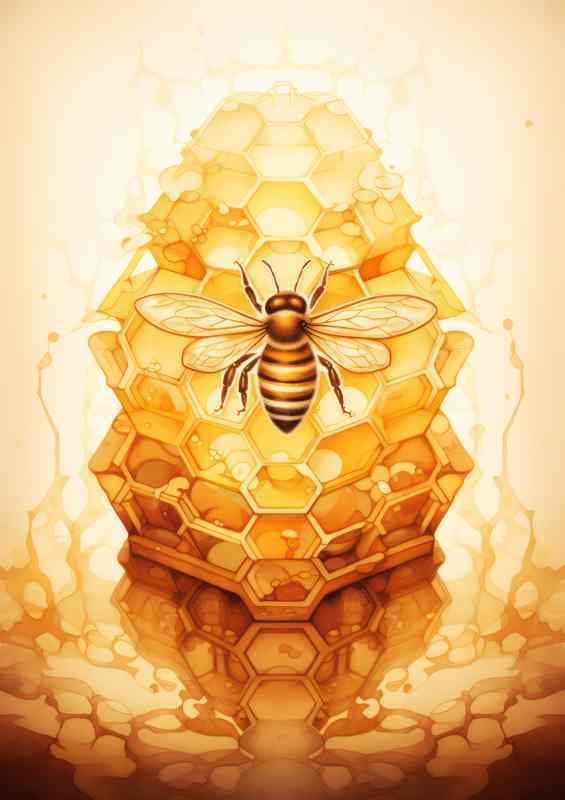 Floral Elegance and Liquid Gold The Story of Bees