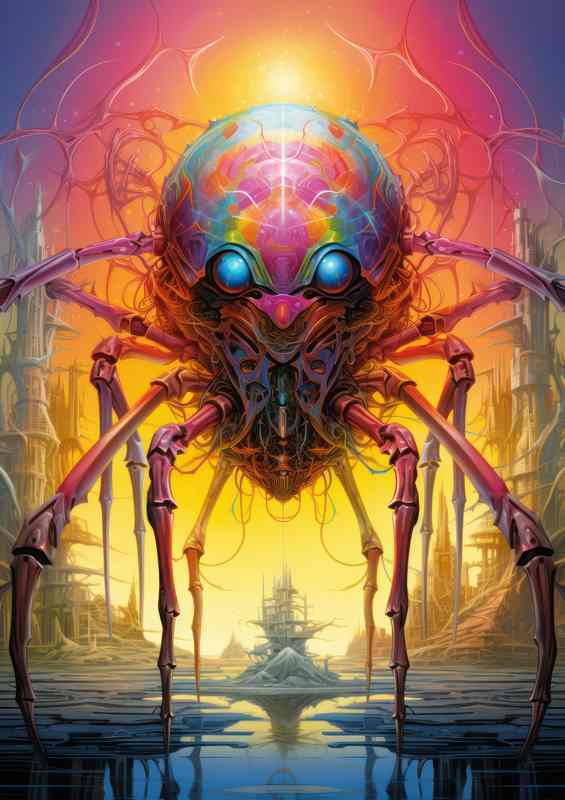 Natures Rainbow Weavers Colorful Spider Species