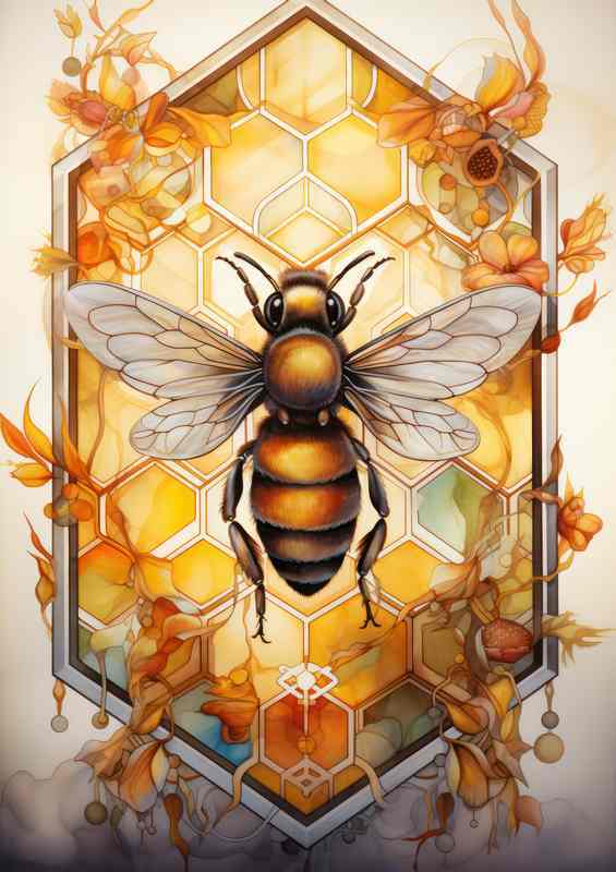 The Circle of Life Bees Flowers and the Honey Harvest