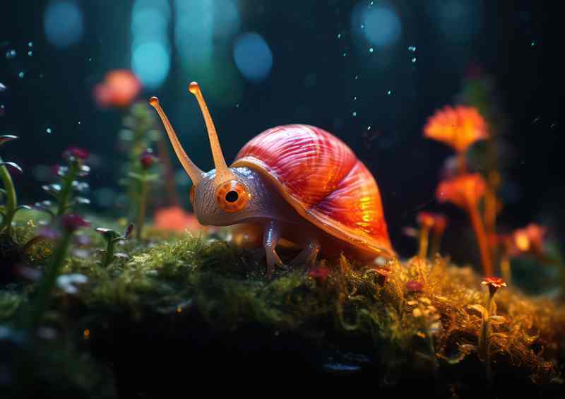 Garden Rainbows Exploring Colorful Snails